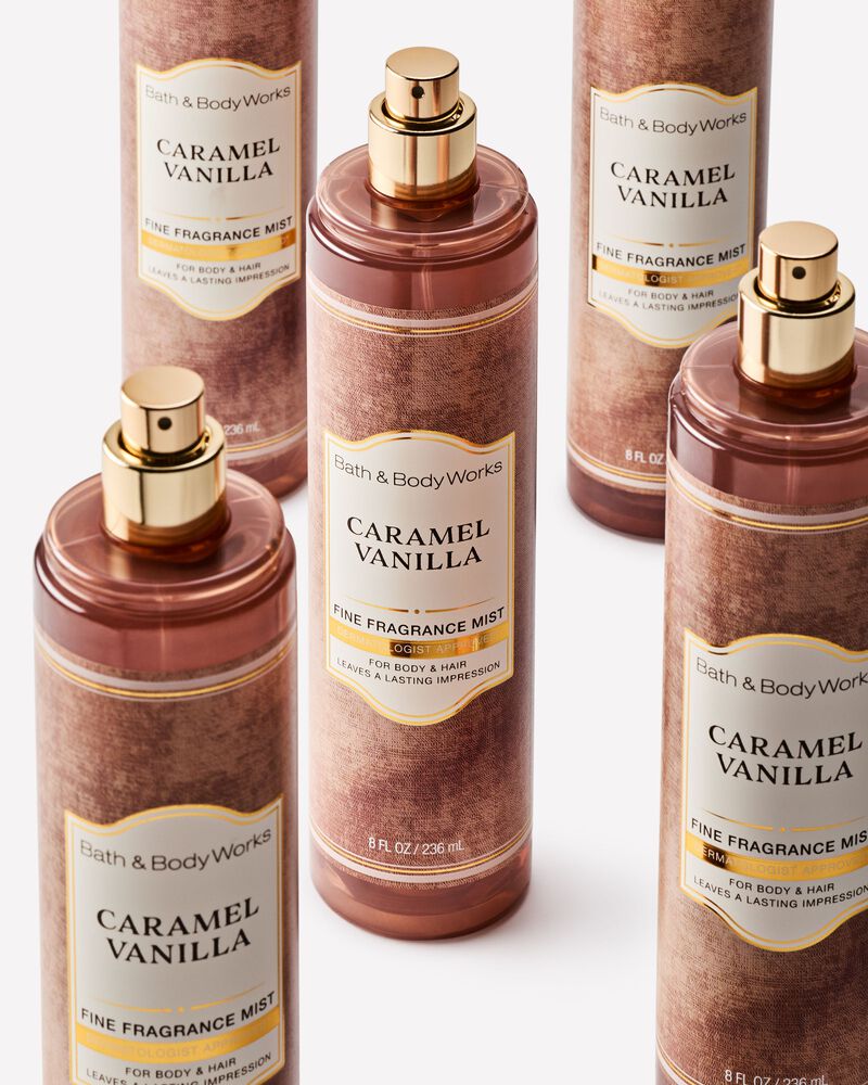 Xịt Thơm Cao Cấp Caramel Vanilla Fine Fragrance Mist Fine Fragrance Mist