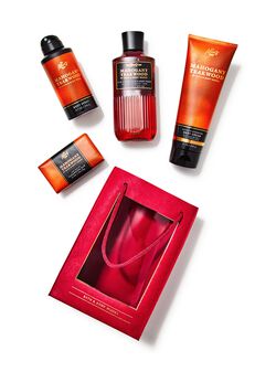 Bộ Túi Quà Tặng Mahogany Teakwood Gift Bag Set