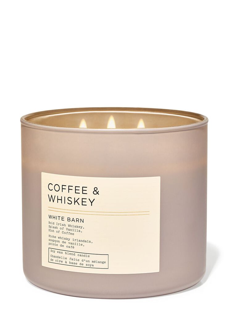 Coffee & Whiskey 3-Wick Candle 3-Wick Candle