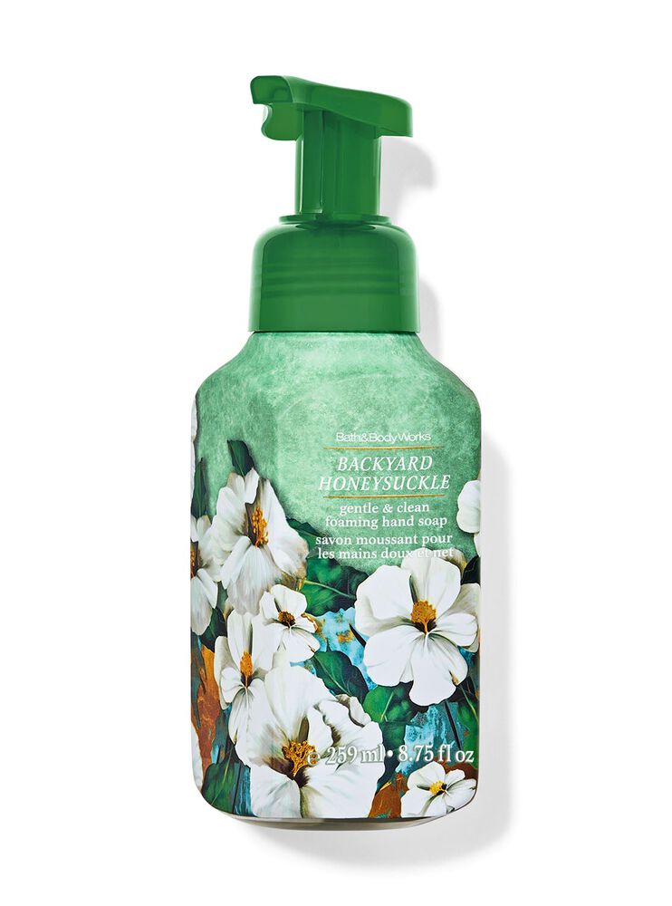 Nước Rửa Tay Tạo Bọt L&agrave;m Sạch & Dịu Nhẹ Backyard Honeysuckle Gentle & Clean Foaming Hand Soap Nước Rửa Tay Tạo Bọt