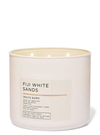 Fiji White Sands 3-Wick Candle Nến 3 tim Fiji White Sands 3-Wick Candle