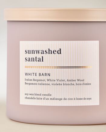 Nến 3 Bấc Sunwashed Santal 3-Wick Candle 3-Wick Candle