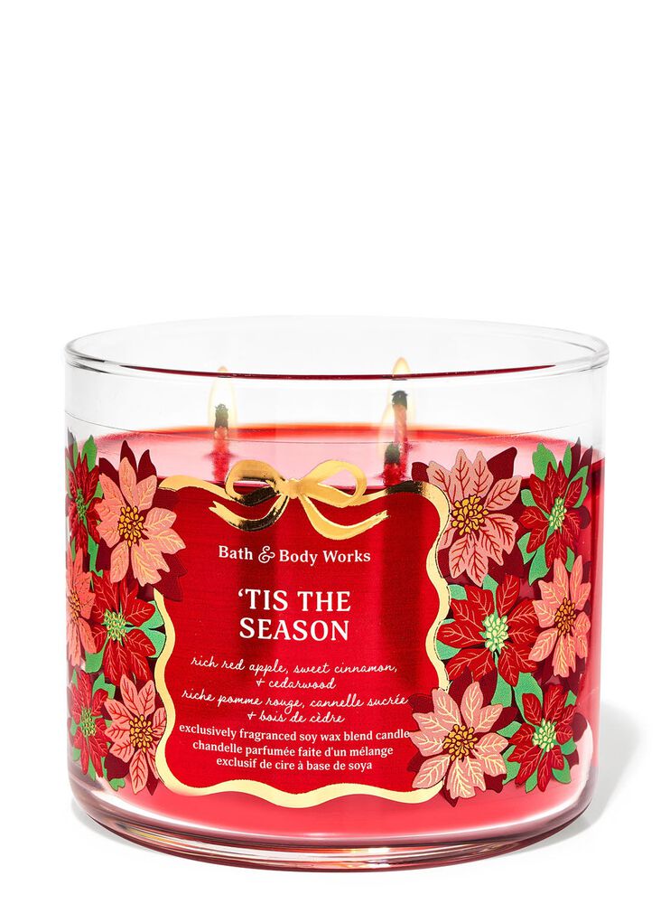 Nến 3 Bấc Tis The Season 3-Wick Candle Nến 3 Bấc
