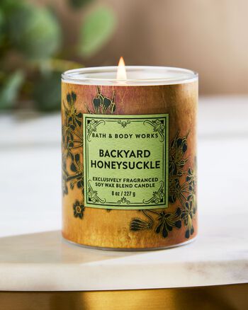 Nến 1 Bấc Backyard Honeysuckle Single Wick Candle Single Wick Candle
