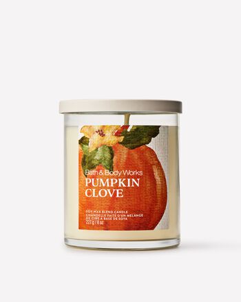 Nến 1 Bấc Pumpkin Clove Single Wick Candle Single Wick Candle