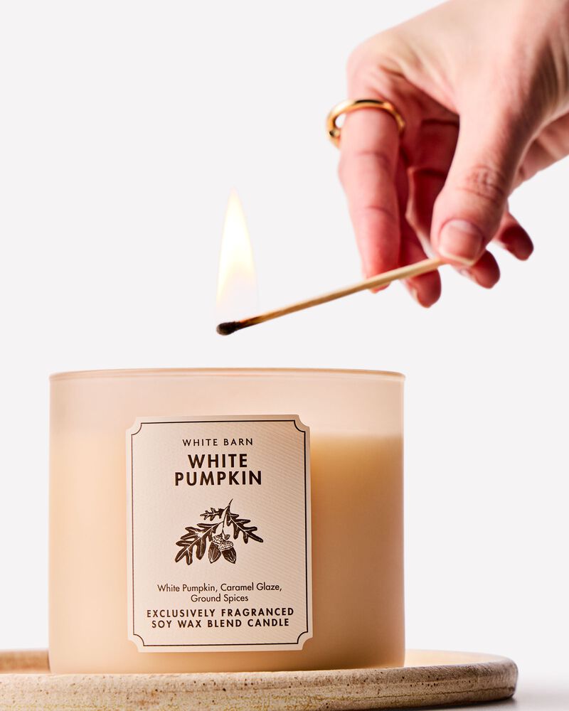 Nến 3 Bấc White Pumpkin 3-Wick Candle 3-Wick Candle