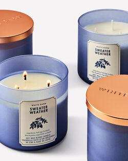 Nến 3 Bấc Sweater Weather 3-Wick Candle image number null