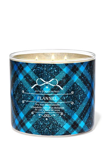Flannel 3-Wick Candle Nến 3 Bấc