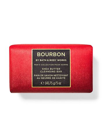 X&agrave; Ph&ograve;ng Cục Bơ Hạt Mỡ Bourbon Shea Butter Cleansing Bar X&agrave; Ph&ograve;ng Cục