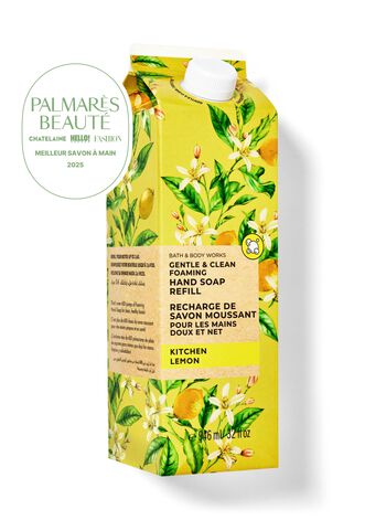 Nước Rửa Tay Tạo Bọt Dạng Hộp Bổ Sung Kitchen Lemon Gentle & Clean Foaming Refill Nước Rửa Tay Tạo Bọt Dạng Hộp