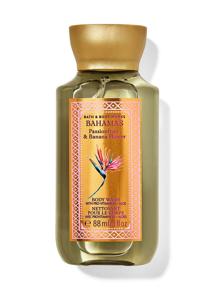 Sữa Tắm Mini Size Passionfruit Banana Flower Travel Size Body Wash Sữa Tắm & Gel Tắm