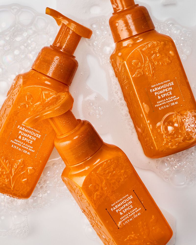 Nước Rửa Tay Tạo Bọt L&agrave;m Sạch & Dịu Nhẹ Farmhouse Pumpkin & Spice Gentle & Clean Foaming Hand Soap Gentle & Clean Foaming Hand Soap
