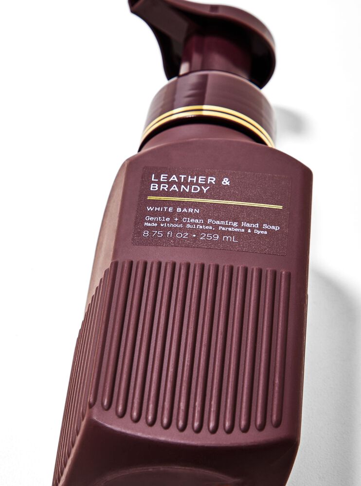 Nước Rửa Tay Tạo Bọt L&agrave;m Sạch & Dịu Nhẹ Leather & Brandy Gentle & Clean Foaming Hand Soap Nước Rửa Tay Tạo Bọt