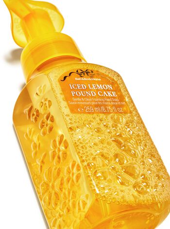Iced Lemon Pound Cake Gentle & Clean Foaming Hand Soap X&agrave; Ph&ograve;ng Rửa Tay L&agrave;m Sạch Tạo Bọt Dịu Nhẹ