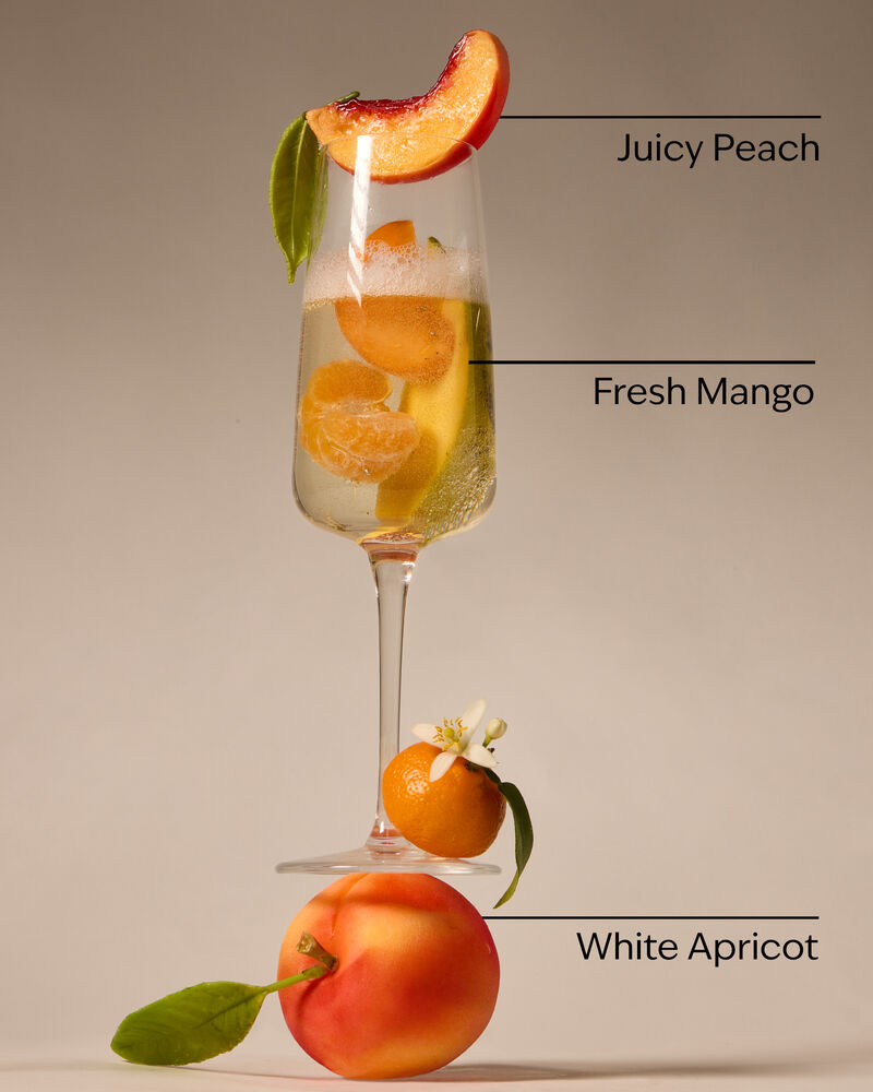 Nến 1 Bấc Peach Bellini Single Wick Candle Nến 1 Bấc