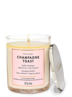 Nến 1 Bấc Champagne Toast Single Wick Candle