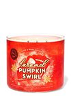 Nến 3 Bấc Caramel Pumpkin Swirl 3-Wick Candle image number null