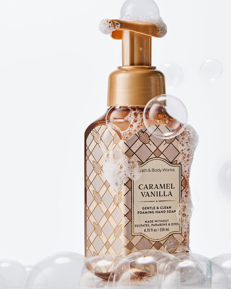 Nước Rửa Tay Tạo Bọt L&agrave;m Sạch & Dịu Nhẹ Caramel Vanilla Gentle & Clean Foaming Hand Soap Gentle & Clean Foaming Hand Soap