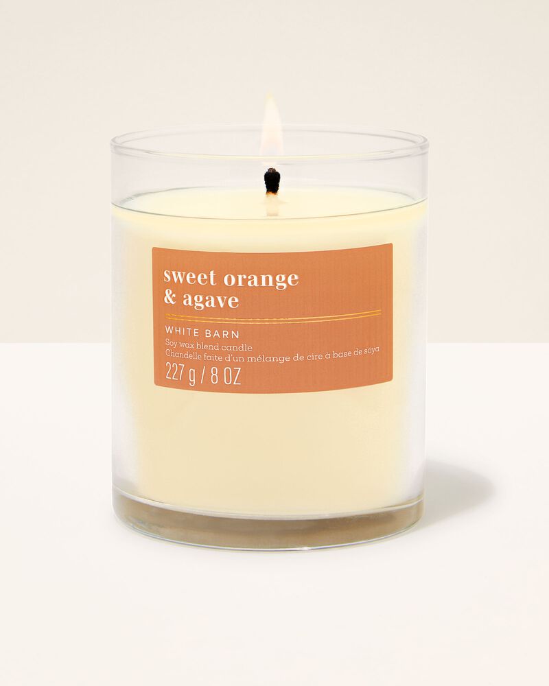 Nến 1 Bấc Sweet Orange & Agave Single Wick Candle Single Wick Candle