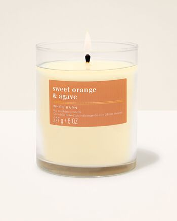 Nến 1 Bấc Sweet Orange & Agave Single Wick Candle Single Wick Candle