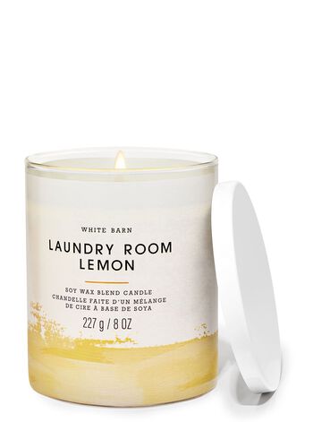 Laundry Room Lemon Single Wick Candle Laundry Room Lemon Single Wick Candle