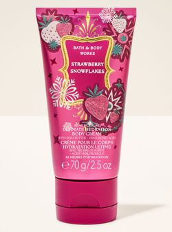 Kem Dưỡng Thể Cấp Ẩm Tối Ưu Mini Size Strawberry Snowflakes Travel Size Ultimate Hydration Body Cream