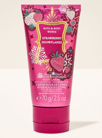 Kem Dưỡng Thể Cấp Ẩm Tối Ưu Mini Size Strawberry Snowflakes Travel Size Ultimate Hydration Body Cream Travel Size Ultimate Hydration Body Cream