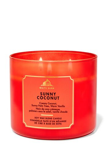 Sunny Coconut 3-Wick Candle Nến 3 Bấc