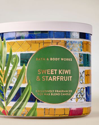 Nến 3 Bấc Sweet Kiwi & Starfruit 3-Wick Candle 3-Wick Candle