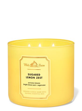 Nến 3 Bấc Sugared Lemon Zest 3-Wick Candle Nến 3 Bấc