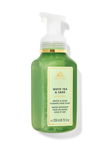 White Tea & Sage Gentle & Clean Foaming Hand Soap Xà phòng rửa tay tạo bọt nhẹ dịu & sạch White Tea & Sage Gentle & Clean Foaming Hand Soap
