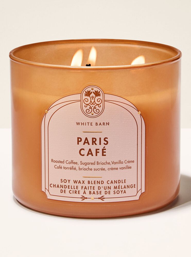 Nến 3 Bấc Paris Cafe 3-Wick Candle 3-Wick Candle