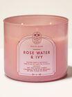 Nến 3 Bấc Rose Water & Ivy 3-Wick Candle image number null
