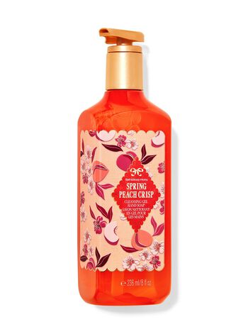 Spring Peach Crisp Cleansing Gel Hand Soap X&agrave; Ph&ograve;ng Rửa Tay Dạng Gel