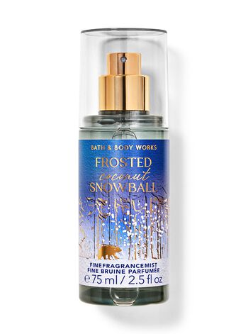 Xịt Thơm Cao Cấp Mini Size Frosted Coconut Snowball Travel Size Fine Fragrance Mist Xịt Thơm Cơ Thể