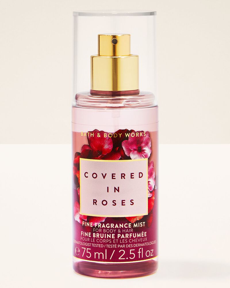 Xịt Thơm Cao Cấp Mini Size Covered In Roses Travel Size Fine Fragrance Mist Travel Size Fine Fragrance Mist