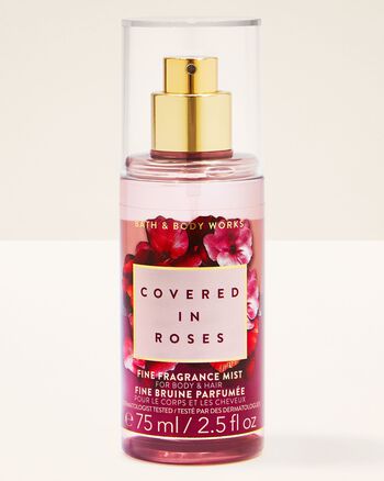 Xịt Thơm Cao Cấp Mini Size Covered In Roses Travel Size Fine Fragrance Mist Travel Size Fine Fragrance Mist