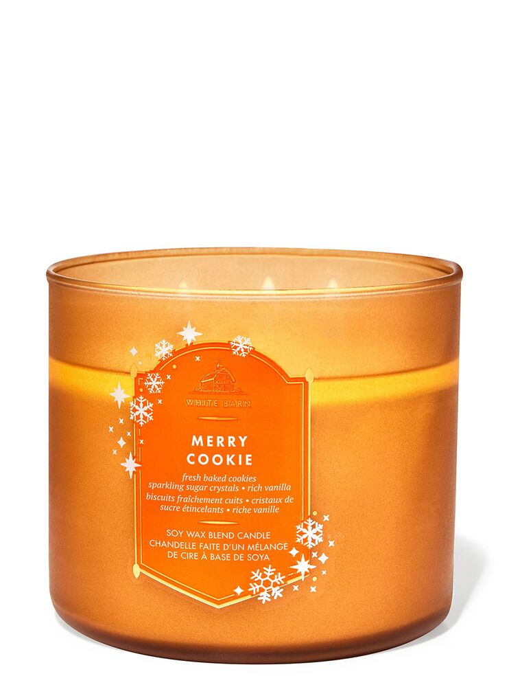 Nến 3 Bấc Merry Cookie 3-Wick Candle Nến 3 Bấc