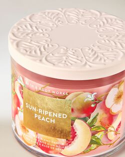 Nến 3 Bấc Sun-Ripened Peach 3-Wick Candle image number null
