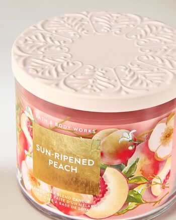Nến 3 Bấc Sun-Ripened Peach 3-Wick Candle 3-Wick Candle