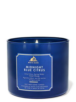 Nến 3 Bấc Midnight Blue Citrus 3-Wick Candle