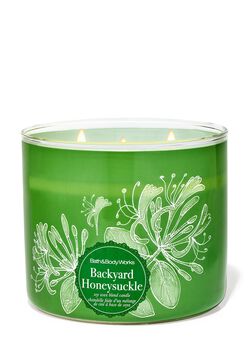 Nến 3 Bấc Backyard Honeysuckle 3-Wick Candle