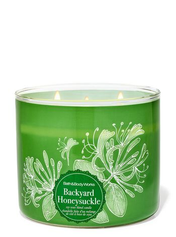 Nến 3 Bấc Backyard Honeysuckle 3-Wick Candle Nến 3 Bấc