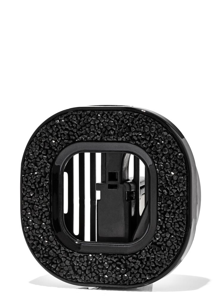 Kẹp Giữ Nước Hoa &Ocirc; T&ocirc; Black Glitter Car Fragrance Holder Kẹp Nước Hoa Xe Hơi