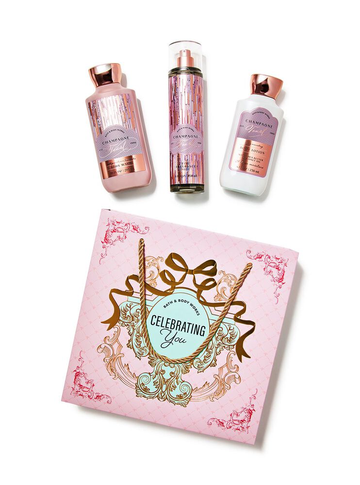Champagne Toast Gift Box Set Hộp Quà Tặng