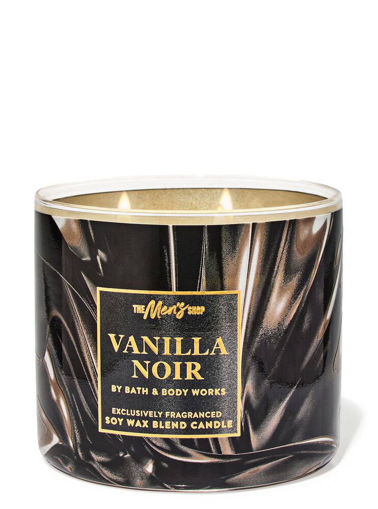 Vanilla Noir 3-Wick Candle Nến 3 Bấc