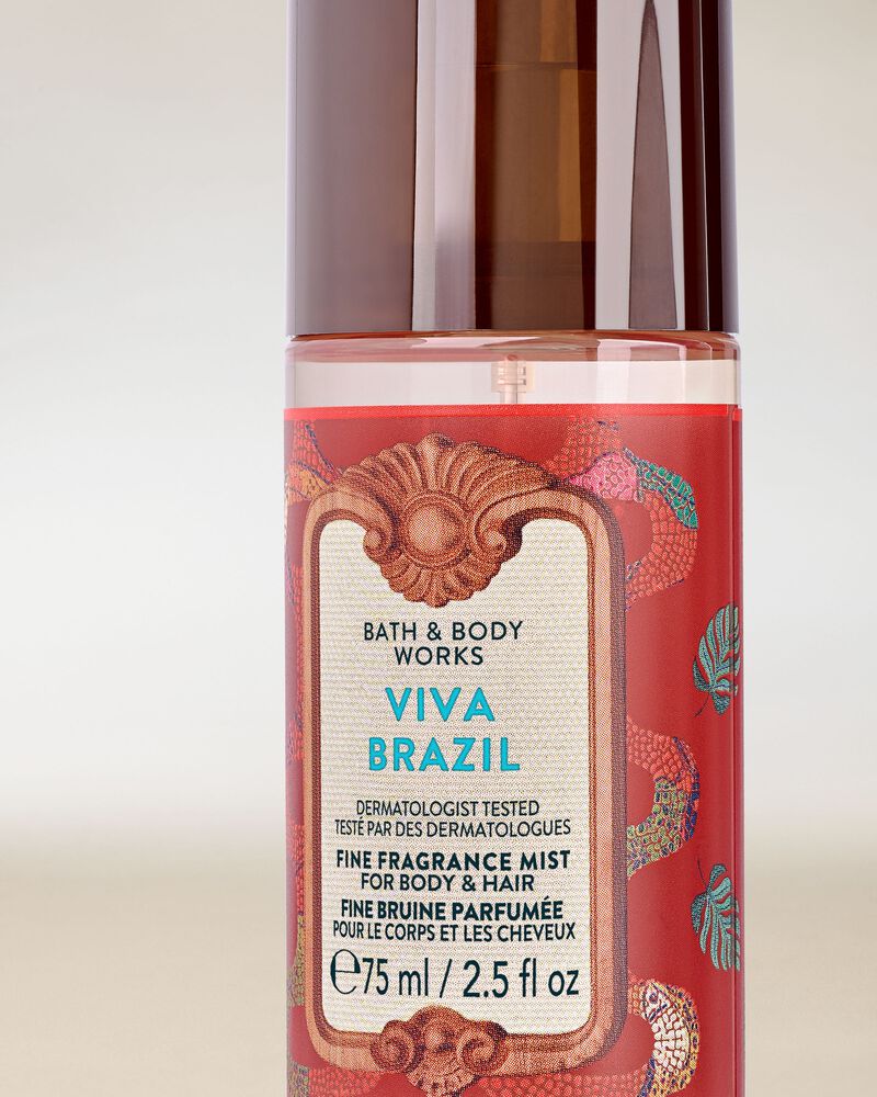 Xịt Thơm Cao Cấp Mini Size Viva Brazil Travel Size Fine Fragrance Mist Travel Size Fine Fragrance Mist