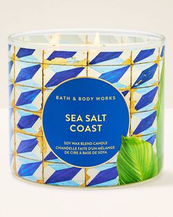 Nến 3 Bấc Sea Salt Coast 3-Wick Candle image number null