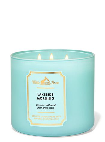 Nến 3 Bấc Lakeside Morning 3-Wick Candle Nến 3 Bấc