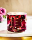 Nến 3 Bấc Covered In Roses 3-Wick Candle image number null